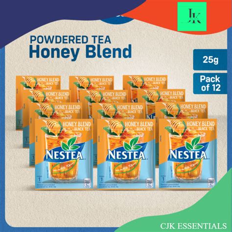 NESTEA Honey Blend Iced Tea 25g Pack Of 12 Sachets Lazada PH