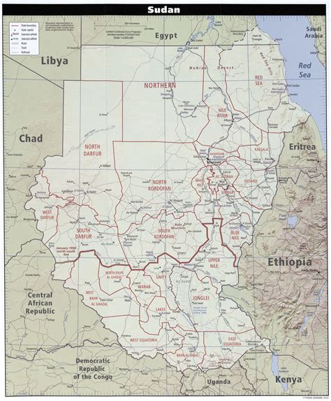 Download Free Sudan Darfur Maps