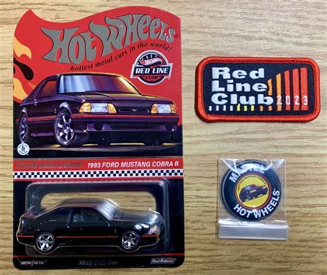 Hot Wheels Collectors 2023 Rlc Membership Exclusive 1993 Ford Mustang Cobra R Ebay