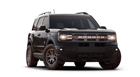 2021 Ford Bronco Sport Big Bend Shadow Black, 1.5L EcoBoost® Engine