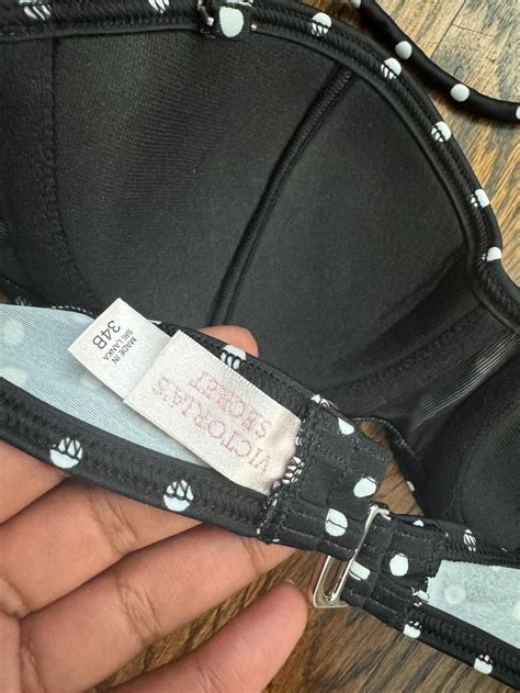 Y2K Vintage Victorias Secret Polka Dot Bikini Top Etsy