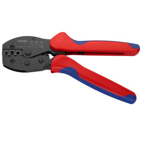 Knipex Preciforce Crimpzange F R Unisolierte Offene Steckverbinder