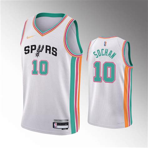 Mens San Antonio Spurs Malaki Branham White Th