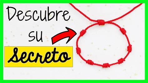 Pulsera roja de 7 nudos En qué mano debes llevarla Actualizado