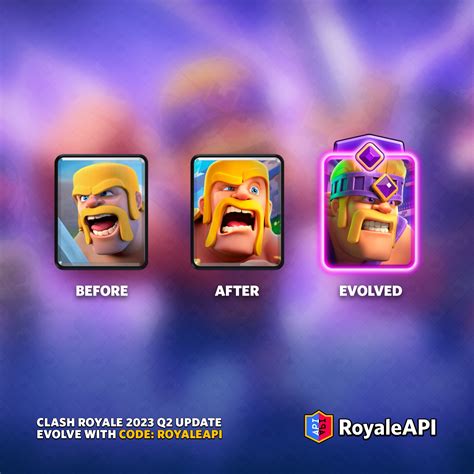 Card Evolution Clash Royale 2023 Q2 Summer Update Clash Royale News Blog Royaleapi