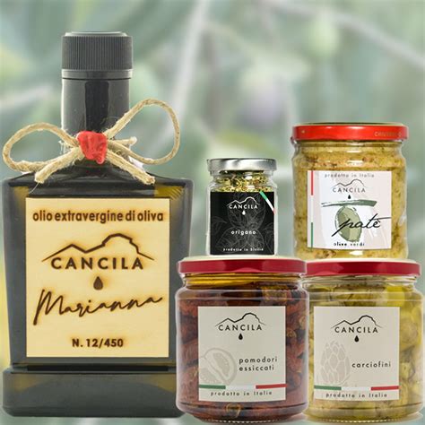 BOX MARIANNA | Olio Cancila | Olio Extravergine di Oliva Siciliano