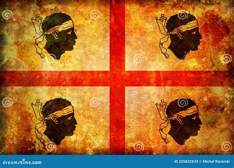 Sardinia Flag Royalty Free Stock Photo 16262649