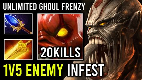 Wtf V Enemy Infest Aghanim Radiance Unlimited Burn Ghoul Frenzy Hit