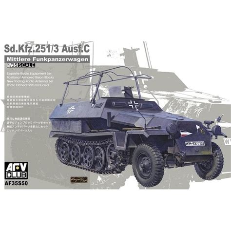 Afv Club Afv S Sd Kfz Ausf C Funkpanzerwagen Military