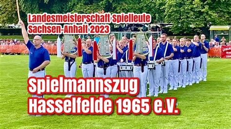 Spielmannszug Hasselfelde Landesmeisterschaft 2023 Sachsen Anhalt