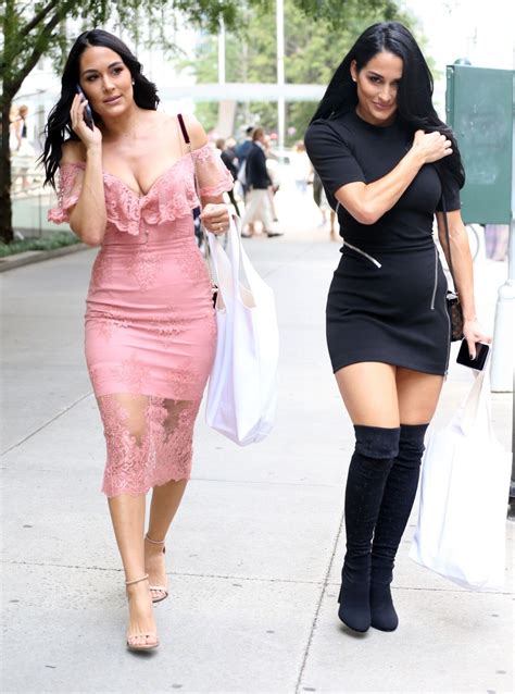 Brie Bella and Nikki Bella - FIT Fashion Show in New York 09/04/2019