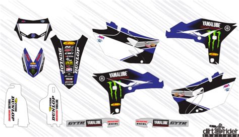 Am0192 Yamaha Wr 450 F 2012 2013 2014 2015 Decals Stickers Graphics Kit Ebay