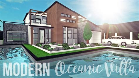 Bloxburg Modern Oceanic Villa K Youtube