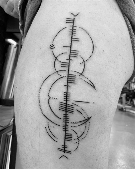 101 Amazing Ogham Tattoo Designs You Need To See! | Outsons | Men's ...