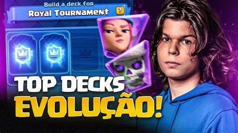 Evolu Es Aqui Est Os Melhores Decks Para O Torneio Global Youtube