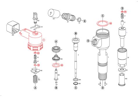0 445 110 436, Форсунка CR, Инжектор Common Rail BOSCH, мультипликатор ...