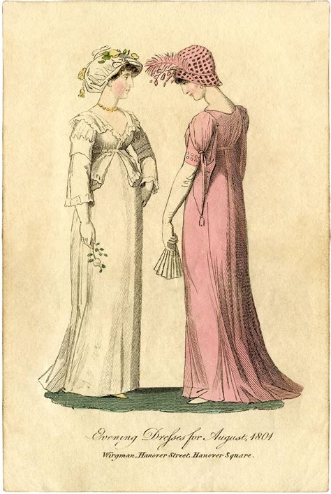 12 Regency Fashion Plates Fashion Plates Regency Fashion Regency