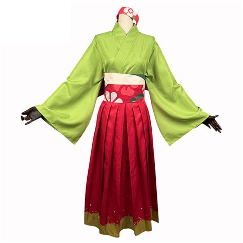 Pokemon Erika Kimono Cosplay Costume – Winkcostumes