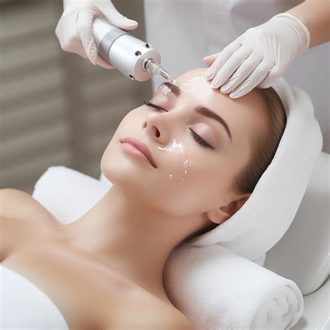 Premium Photo The Facial Hydro Microdermabrasion Peeling Treatment Off