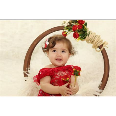 promoção BODY de renda bebê Newborn Natal vermelho roupa ensaio