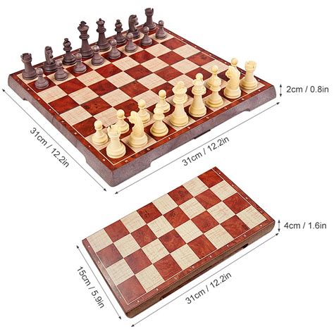 In Magnetische Schach Set Klapp Schach Und Che Grandado