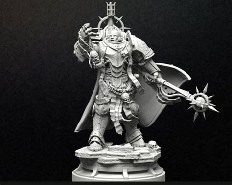 Lorgar Stl 3d Model Stl 3d File Miniature File Etsy