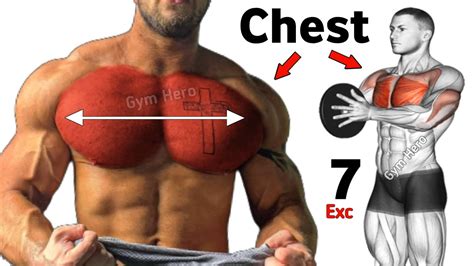 7 Big Chest Exercises At Gym Best Chest Exercises Youtube