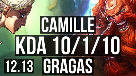 Camille Vs Gragas Top Legendary Games Kr Master