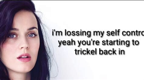 Katy Perry Never Really Over Lyrics Video Youtube