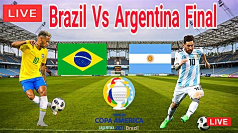 Live Football Match Brazil Vs Argentina At Alan Holliday Blog