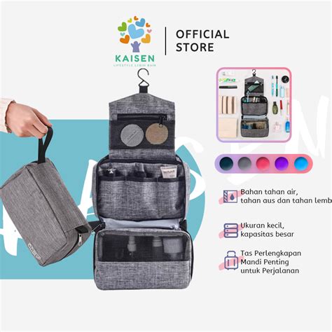 Jual KAISEN Tas Travel Pouch Gantung Tas Alat Mandi Dan Kosmetik