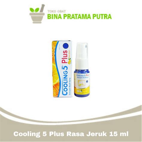 Jual Cooling Plus Rasa Jeruk Obat Sariawan Sakit Tenggorokan Radang