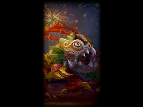 Legendary Skin Spotlight Lion Dance Kog Maw Youtube