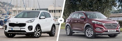 Kia Sportage Vs Hyundai Tucson Comparison Carwow