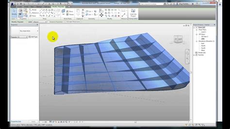 Revit Adaptive Panels Youtube