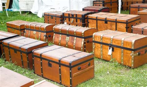 Camel Back Steamer Trunk Defining Parts Antique Trunk Parts