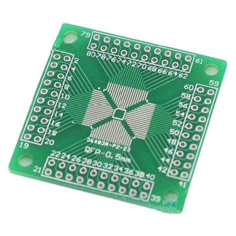 Qfn Qfp Tqfp Lqfp Adapter Board Is Compatible With Dip Dip