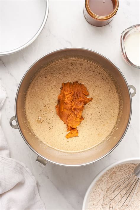 Naked Pumpkin Layer Cake With Caramel Buttercream A Classic Twist