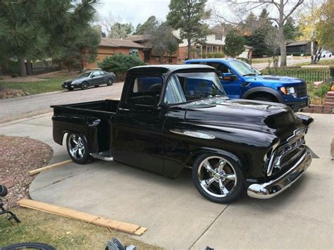 chevy trucks lifted in 2023 | Chevy trucks, Classic chevy trucks, 57 chevy trucks