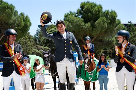 Proclamación de los nuevos Campeones de España de Concurso Completo