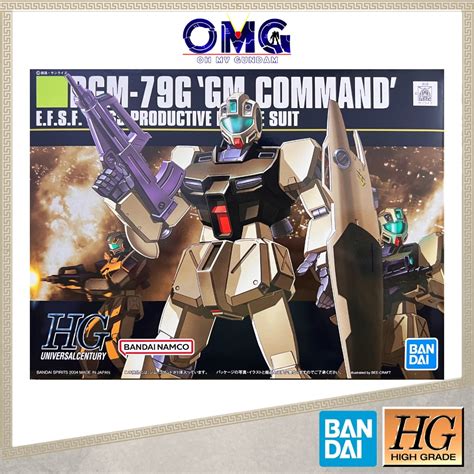 Bandai Hguc Rgm 79gs Gm Command 57393 Hg Gm Command Gundam Universal