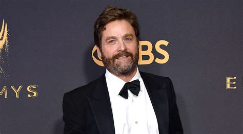 Zach Galifianakis Shows Off His Slimmed Down Figure At Emmys 2017