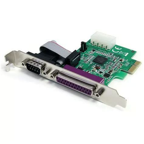 Carte contrôleur Série Parallèle PCI Express 2 ports Startech