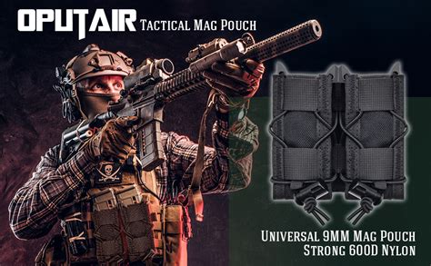 Amazon Oputair Pistol Triple Mag Pouch Mm Molle Tactical