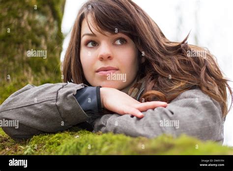 Gorgeous Brunette Brown Eyes Hi Res Stock Photography And Images Alamy