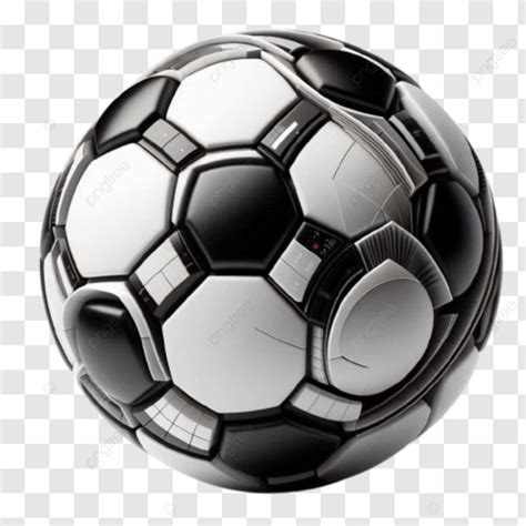 Arafed Soccer Ball With White And Black Squares On A Background Soccer