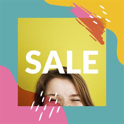 Colorful sale template design vector | Premium Vector Template - rawpixel