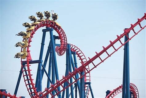 The Traumatizer Roller Coaster At Pleasureland Southport In Southport