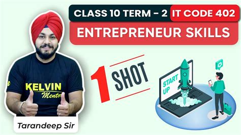 Entrepreneurial Skills In One Shot Class Information Technology It