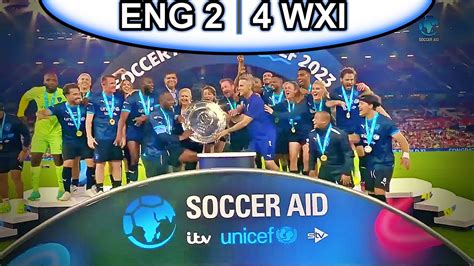 Unicef Soccer Aid 2023 England Vs World Xi Youtube